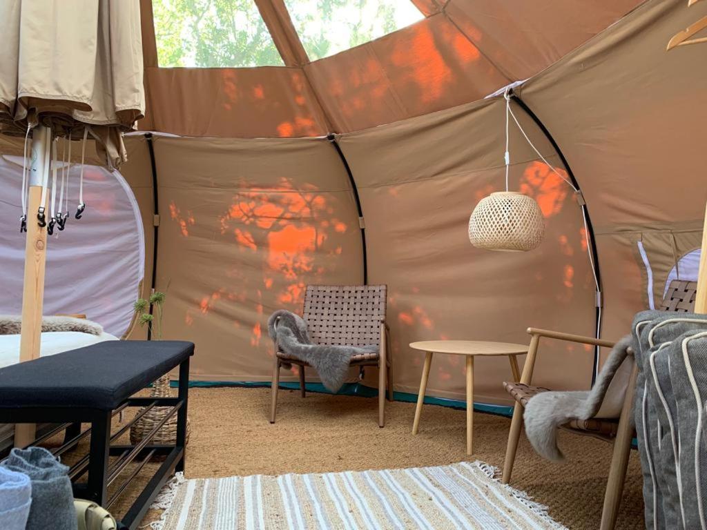 Romantic Luxus Glamping 3 Idestrup Экстерьер фото